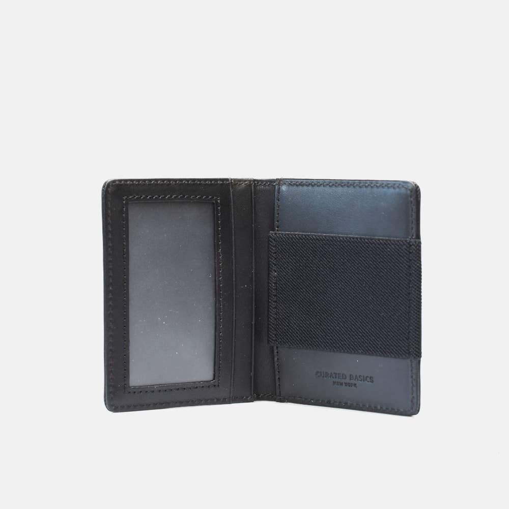 Elastic Strap Slim Wallet