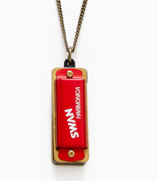Harmonica Necklace