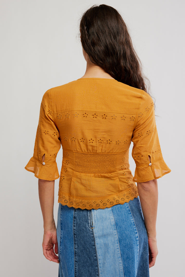 Salone Eyelet Top