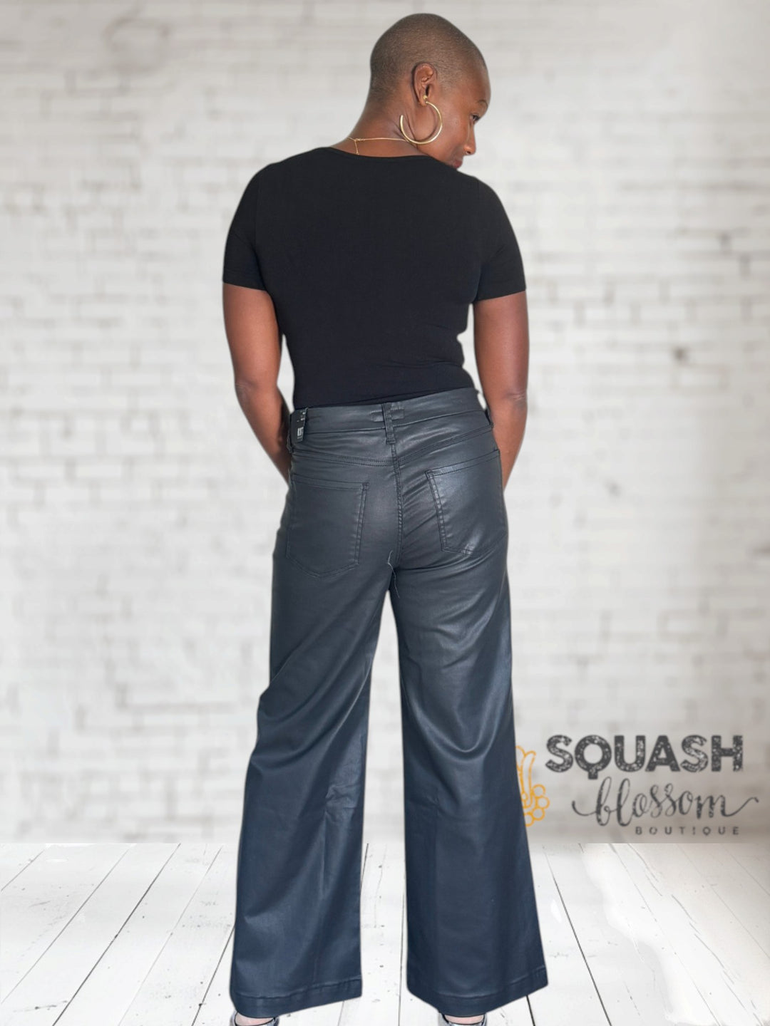 Meg Matte Ab Hi Wide Hem Jeans