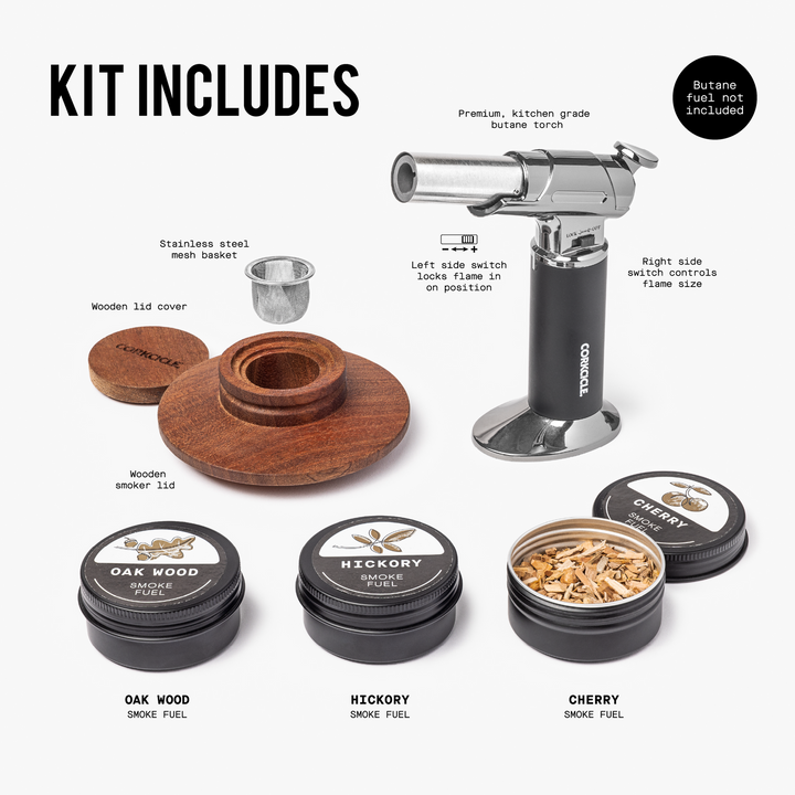 Corkcicle Whiskey Smoker Kit