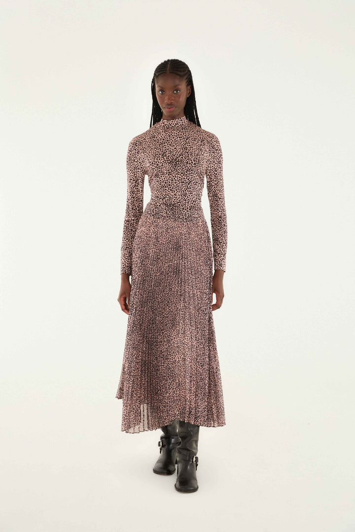 Baby Leopard Jersey Blouse