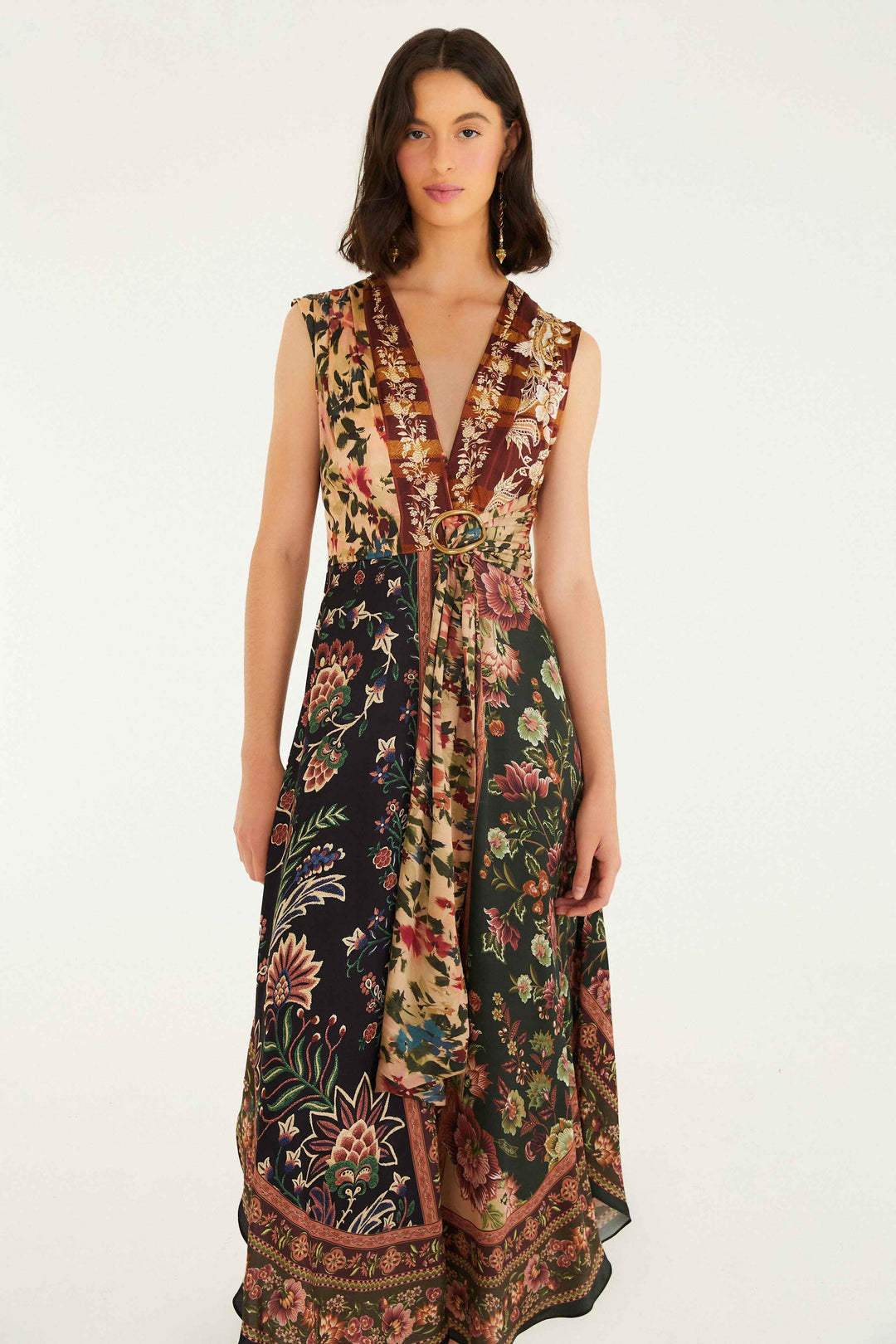Winter Garden Sleeveless Maxi