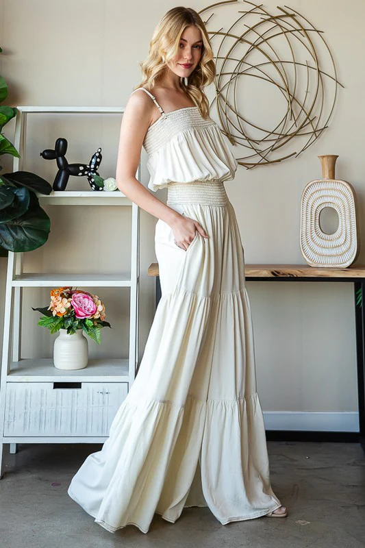 Mineral Ruffle Jumpsuit