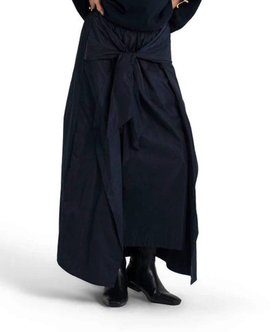 Wrap Nylon Skirt