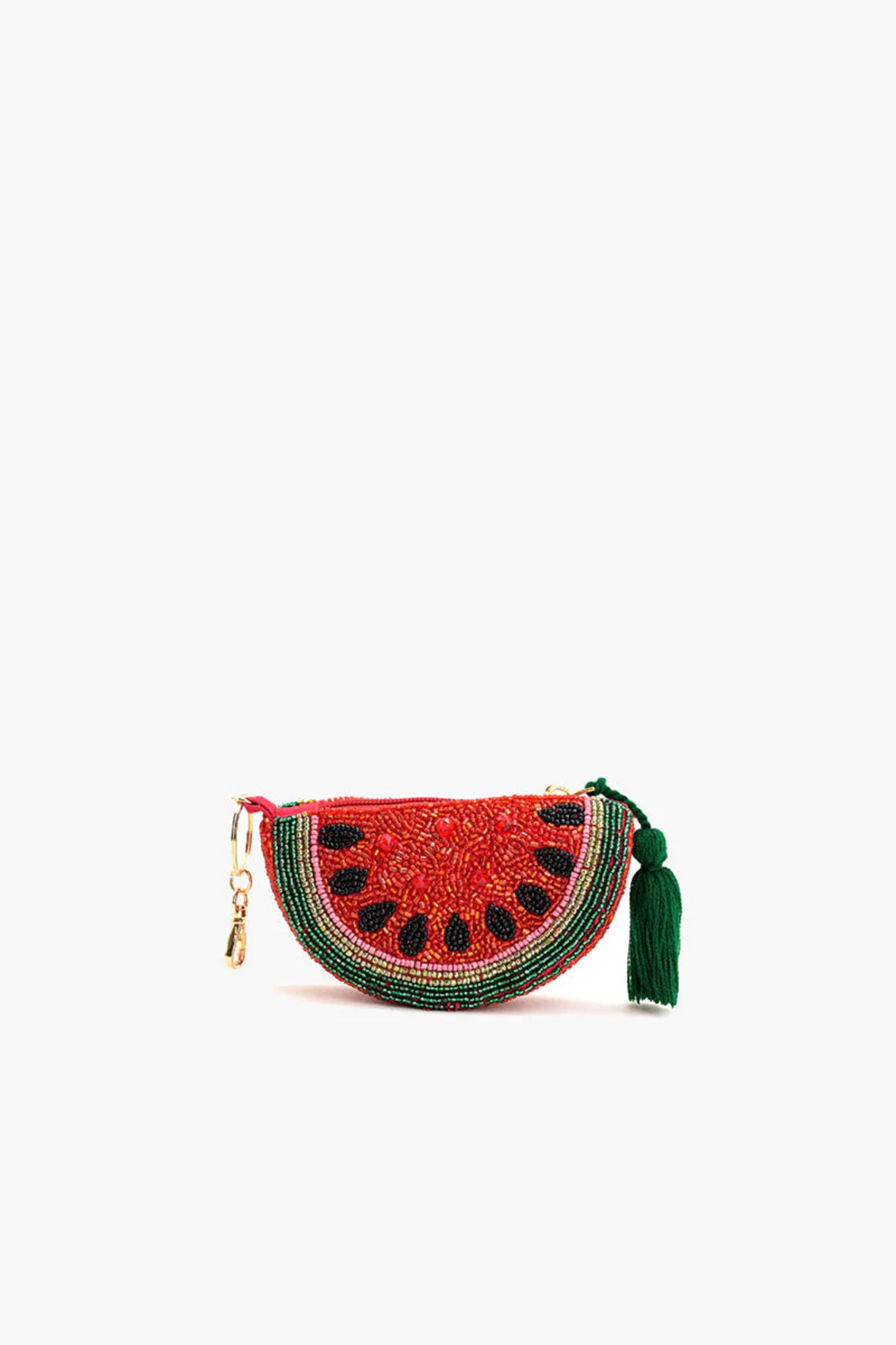 Beaded Fruit Coin Purse