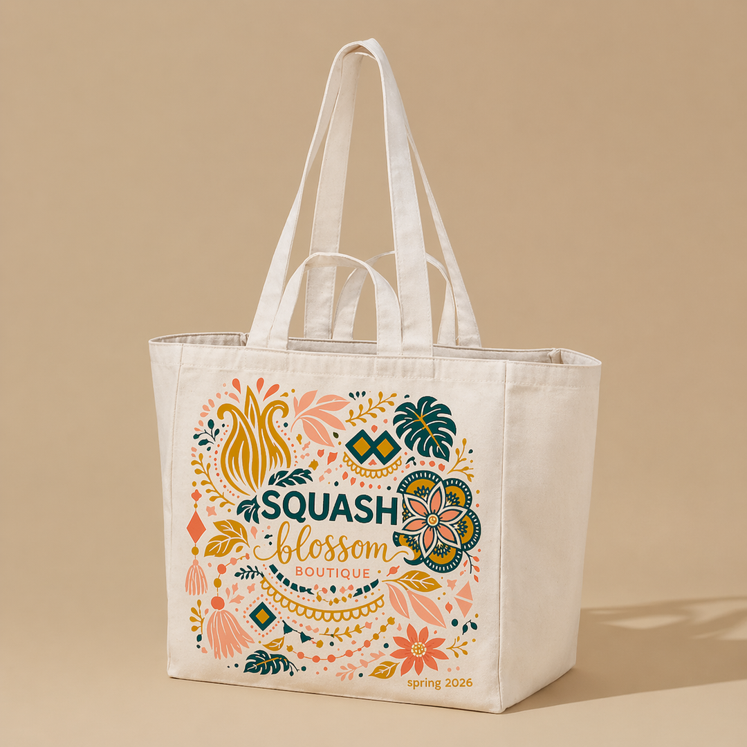 Squash Blossom Insider Tote