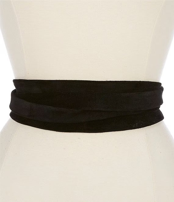 Suede Wrap Belt