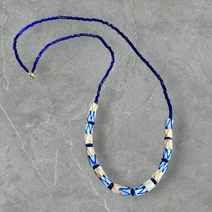 Ghana Trade Bead Necklace