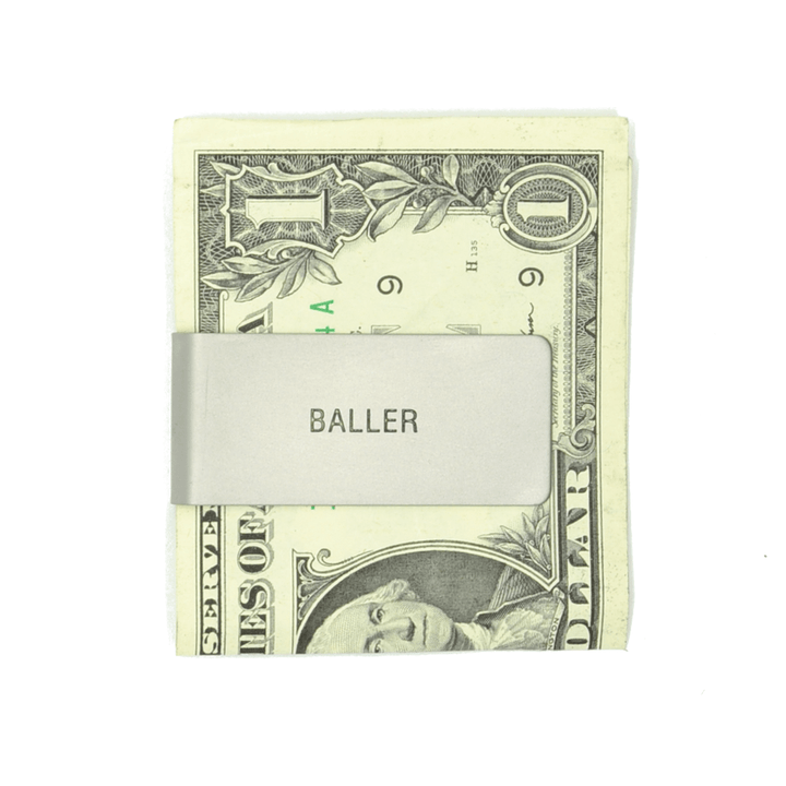 Curated Basic Baller Money Clip