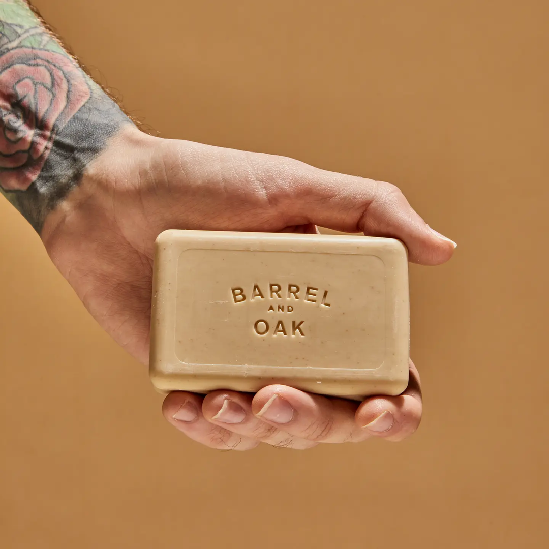 Oak Barrel Exfoliating Soap Bar 6oz