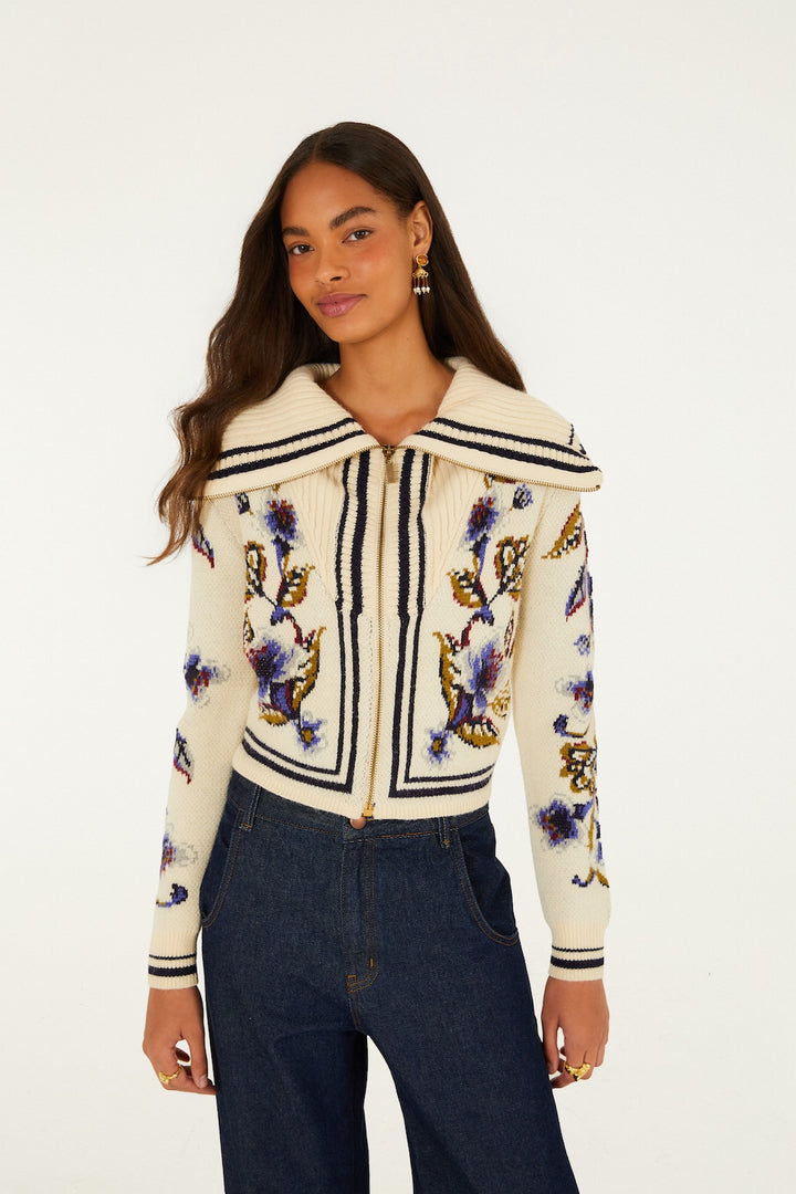 Golden Nature Knit Cardigan