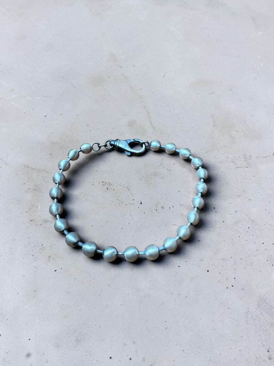 Pearl Oxy Sterling 925 Mens Bracelet