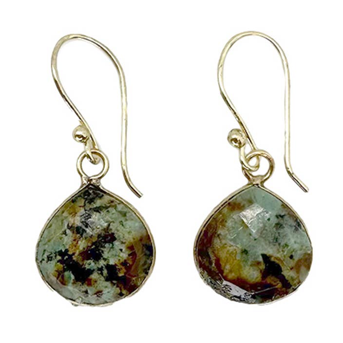 Semi Precious Stone Earrings