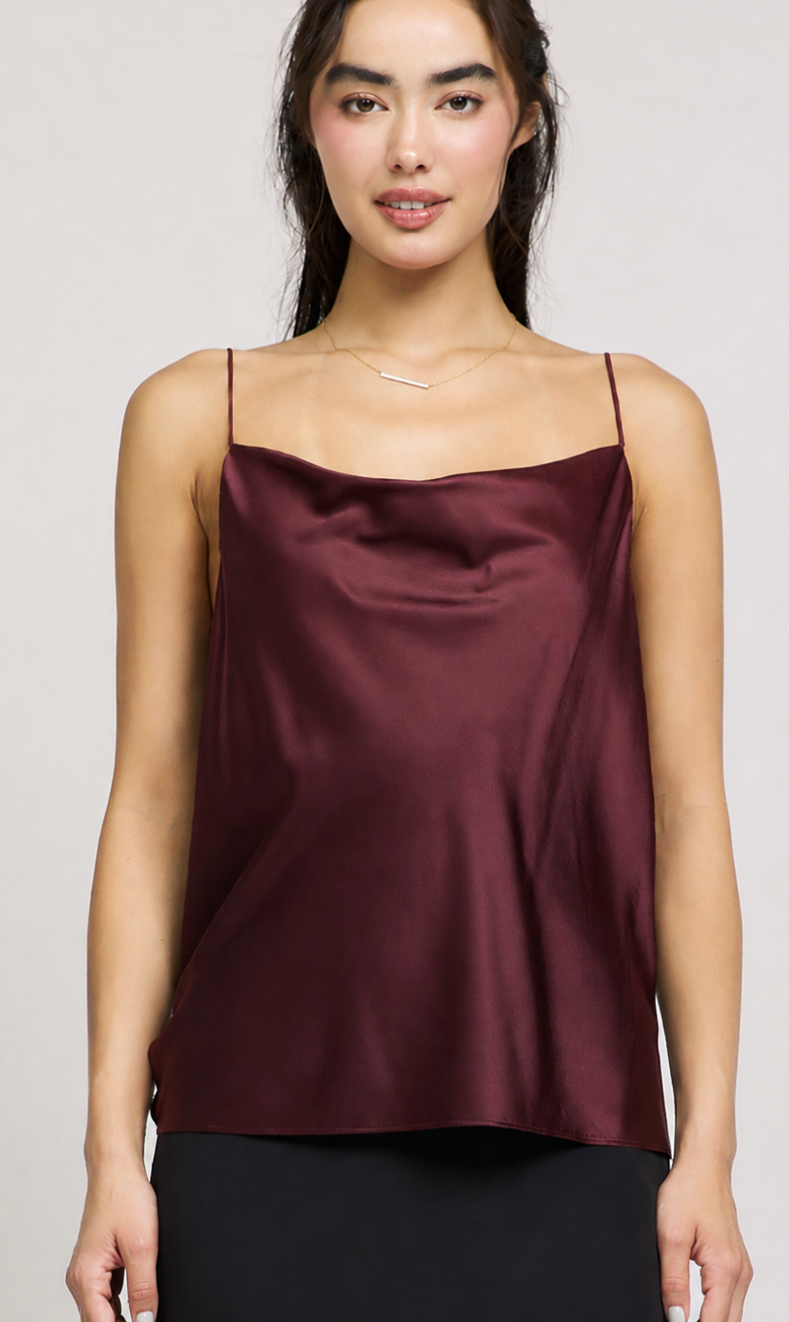 Silk Cowl Cami