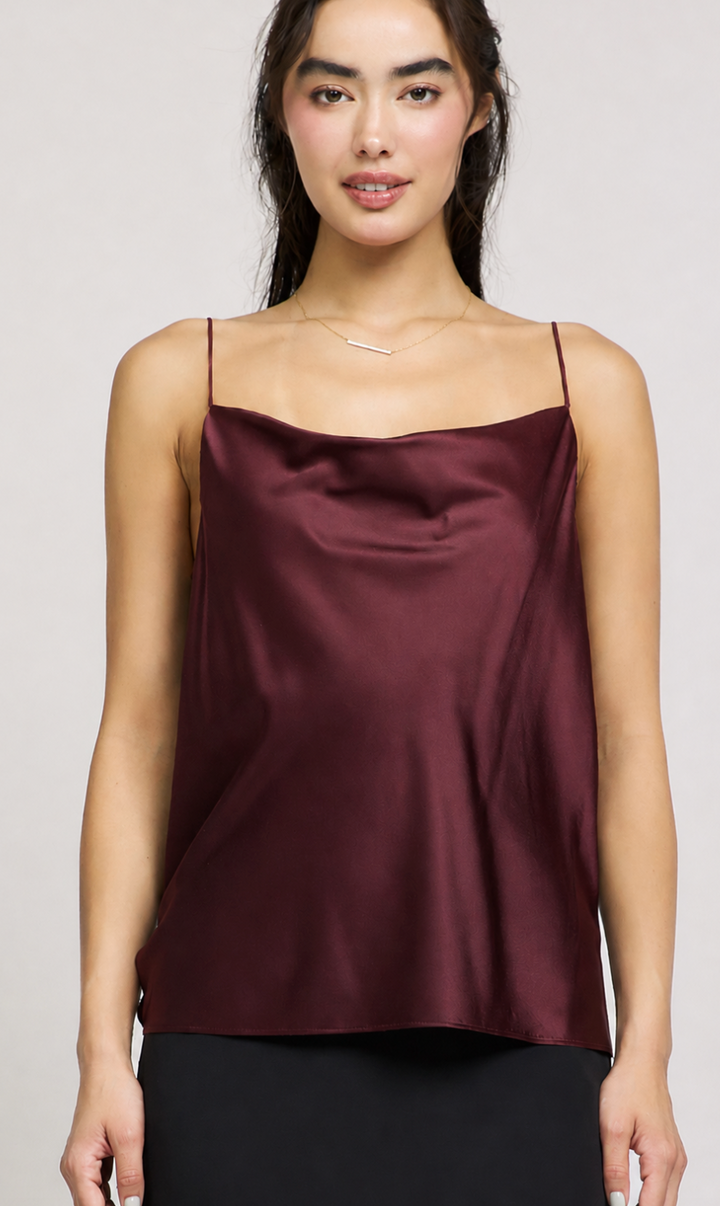 Silk Cowl Cami