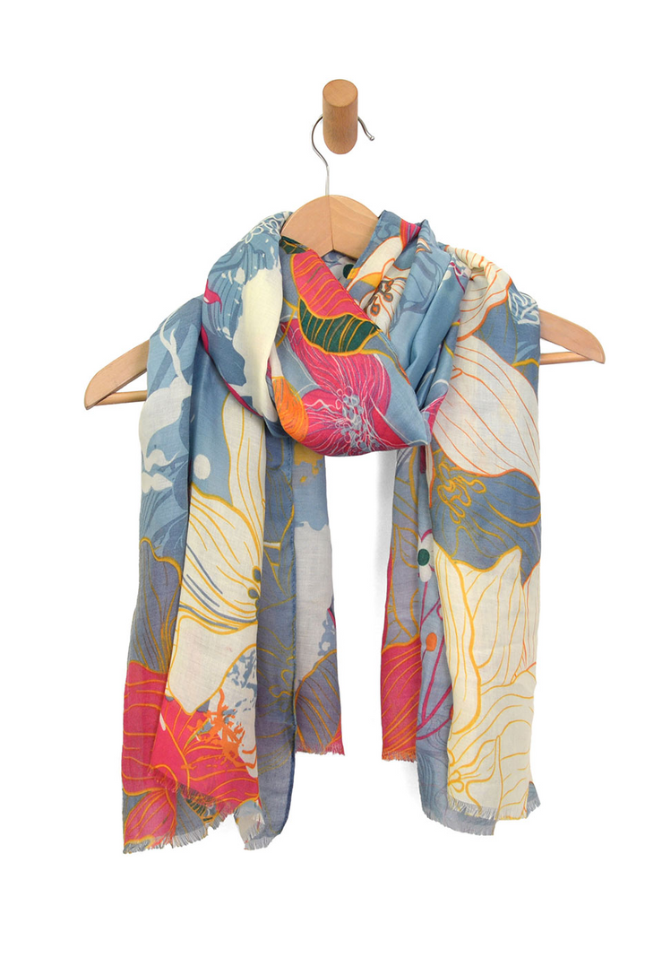 Dispersed Blooms Scarf