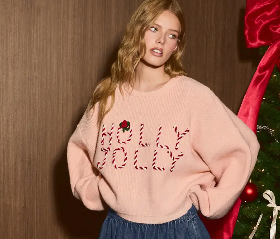 Holly Jolly Yarn Sweater