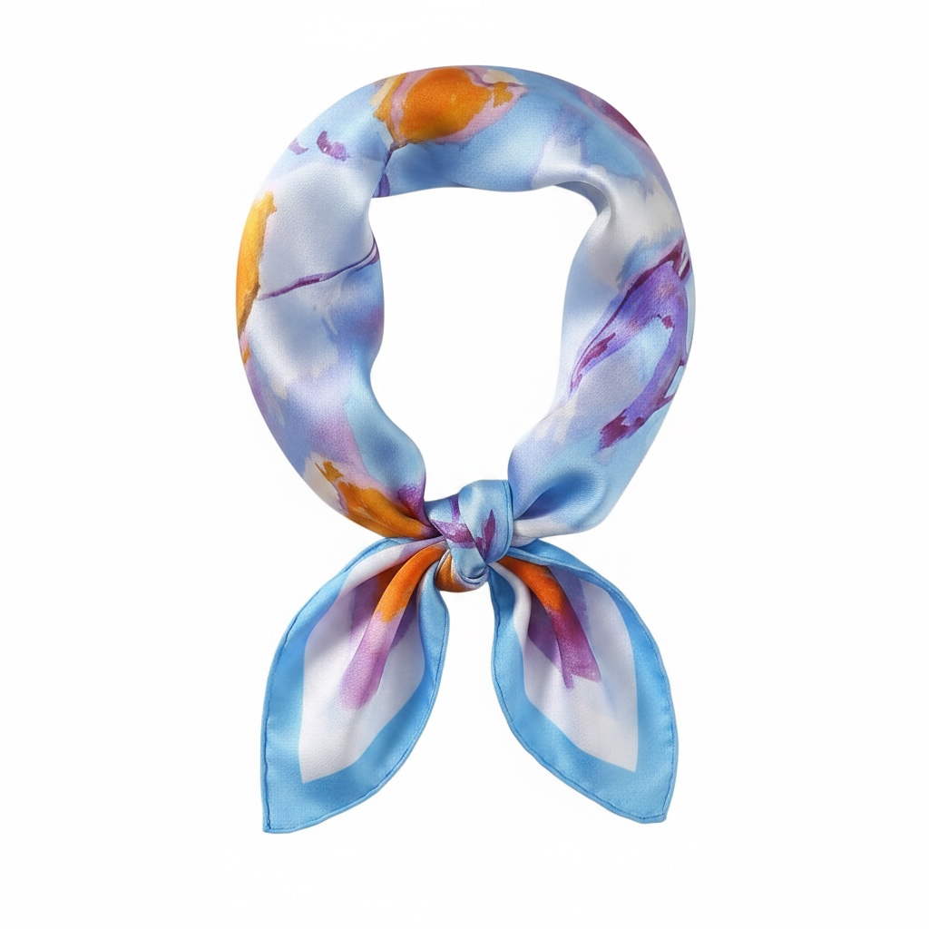 Silky Square Scarf