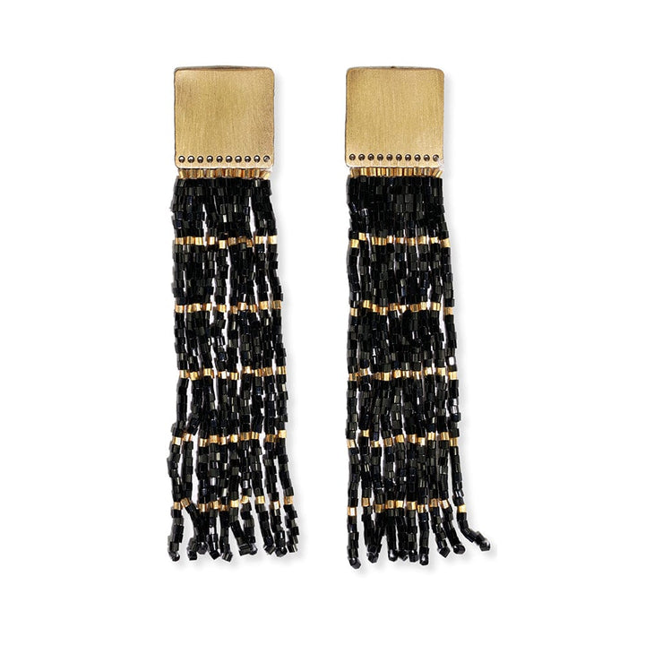 Harlow Bras Gold Stripe Earrings
