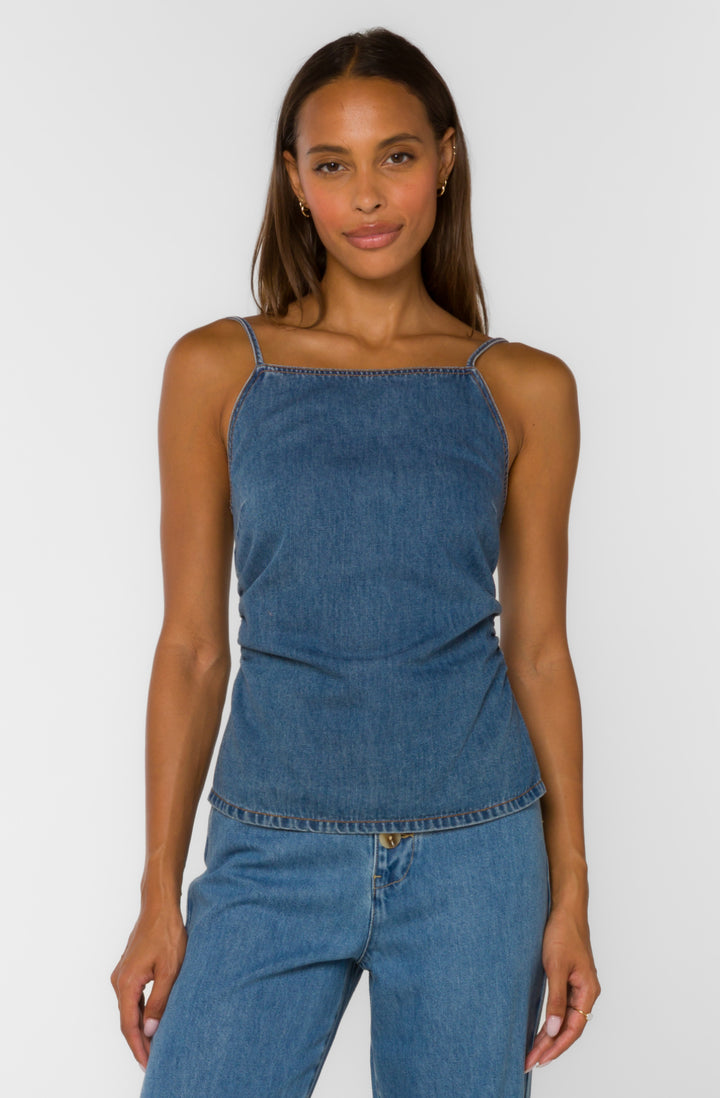 Tiana Denim Tank