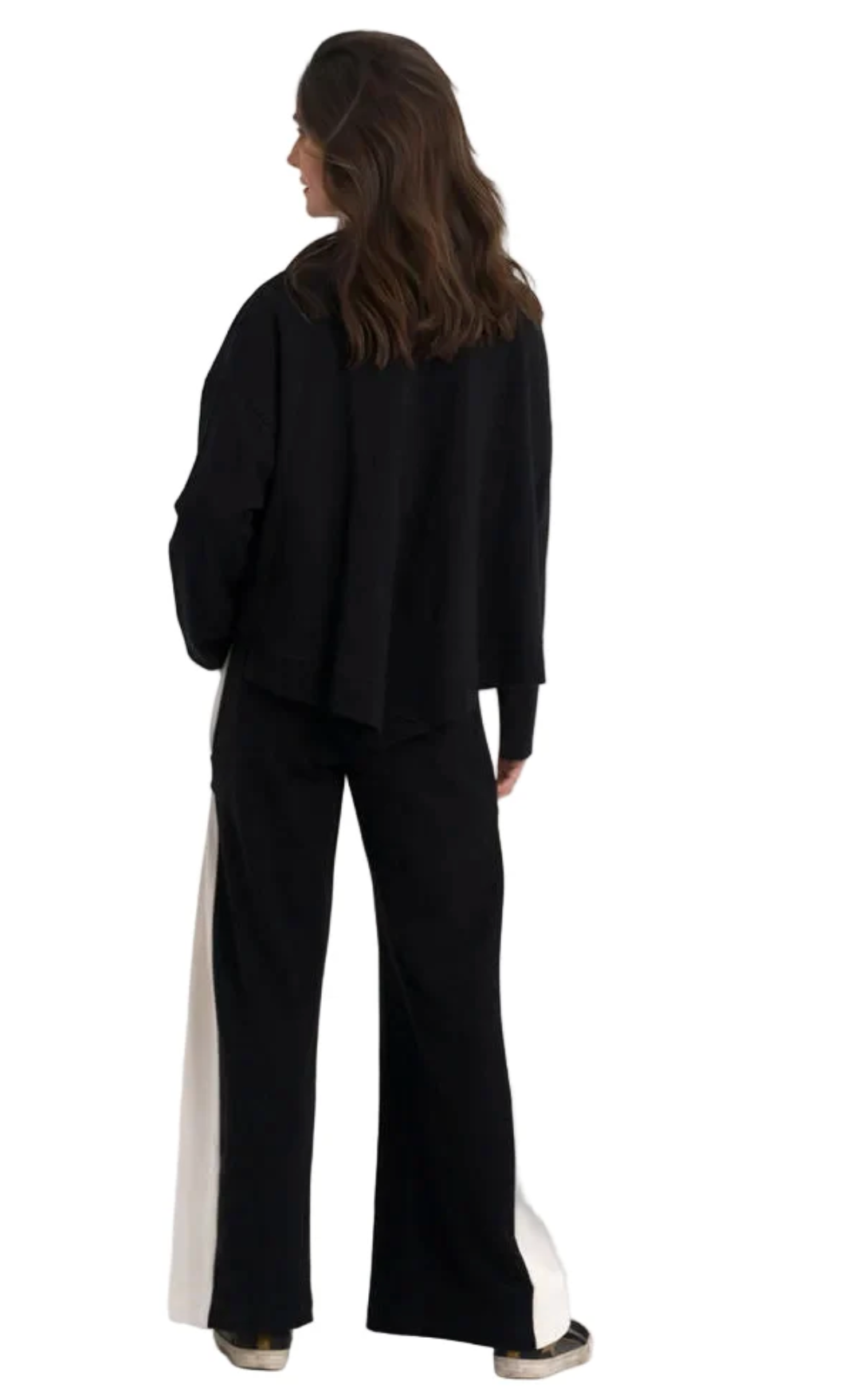 French Terry Crop Asymmetrical  Jacket