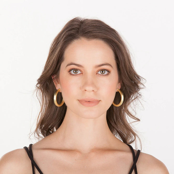 Sheila Fajl Med 1.75" Chantal Hoops