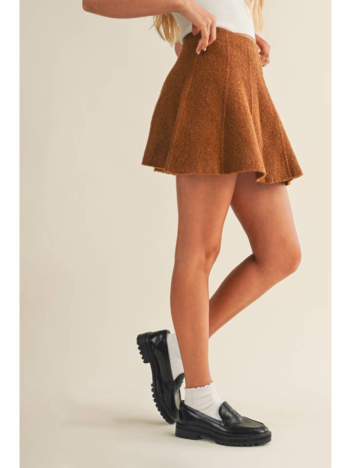 Boucle Mini Skirt