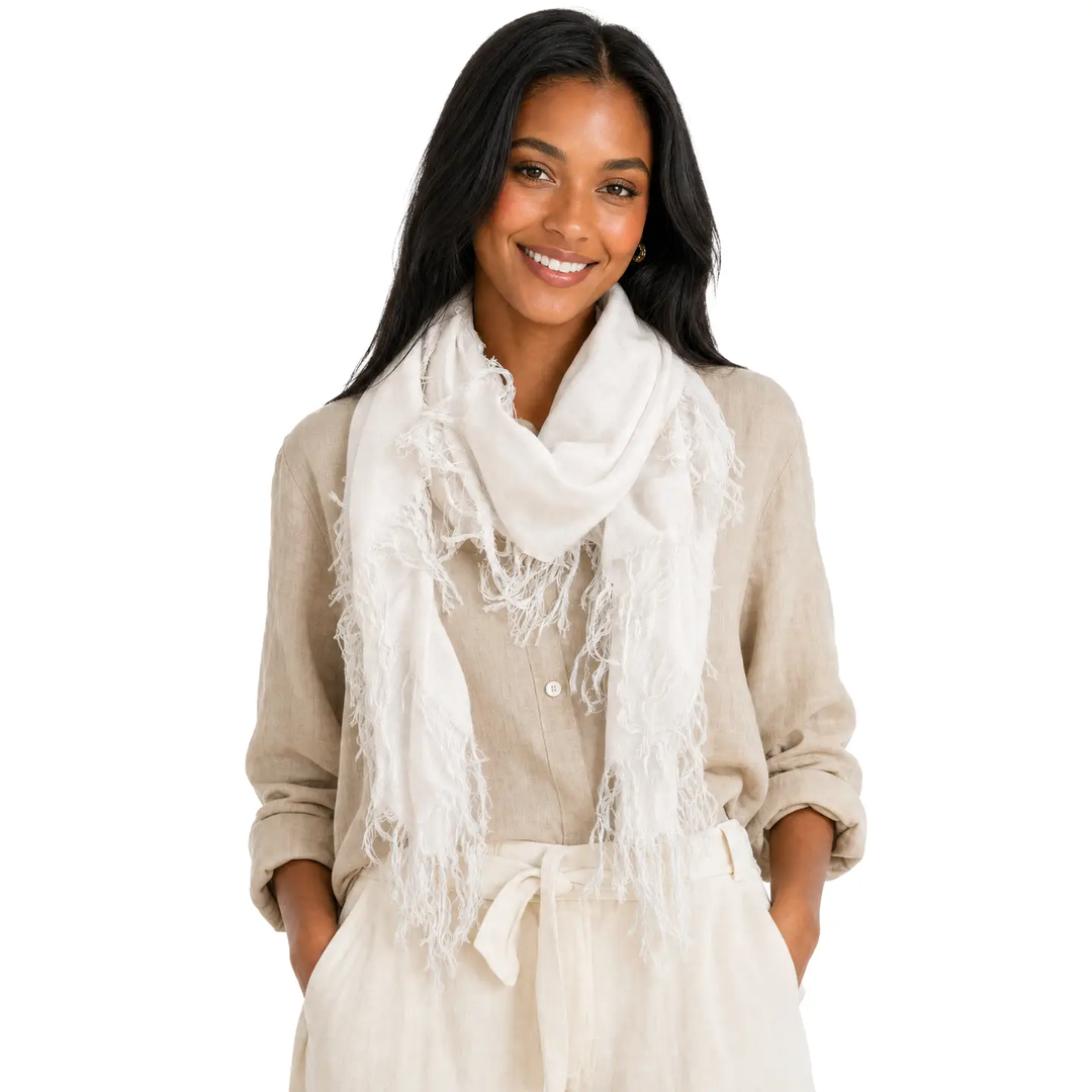 Cashmere Blend Midi Scarf