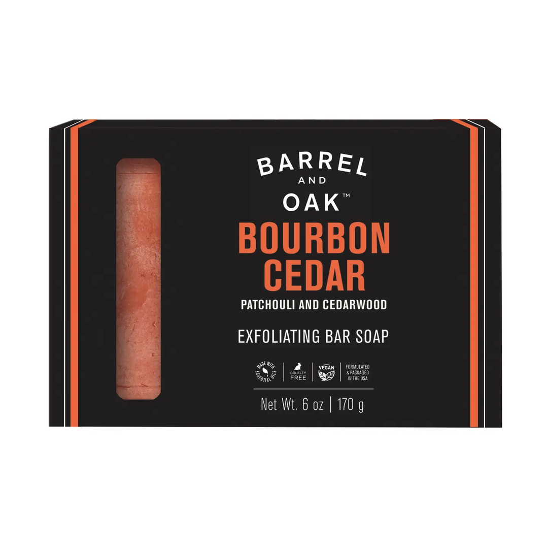 Oak Barrel Exfoliating Soap Bar 6oz