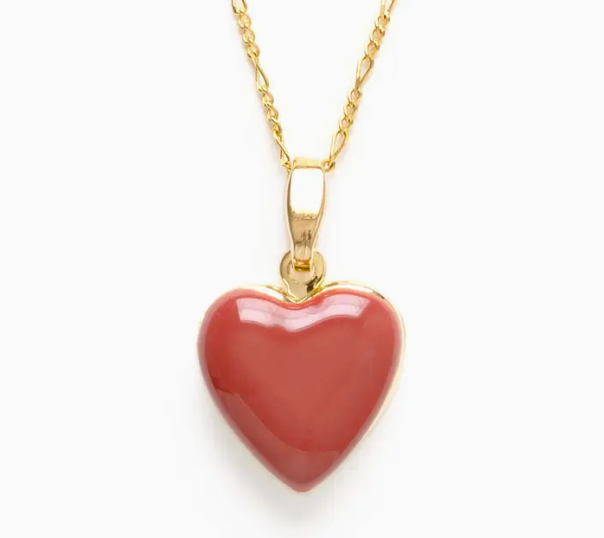 Enamel Heart Locket