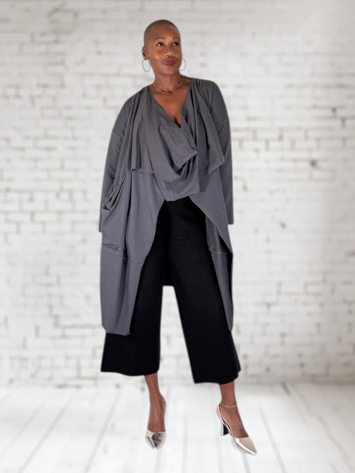 Knit Scarf Coat
