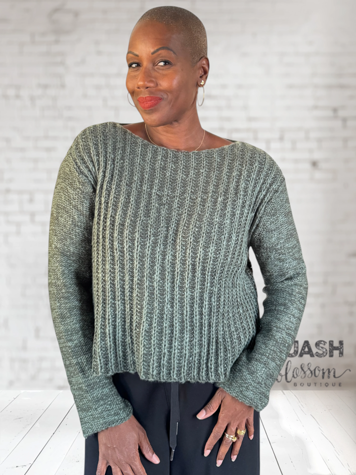 Greta Chunky Crew Sweater