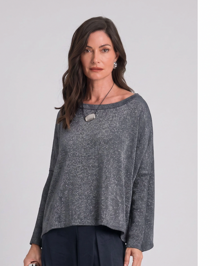Reversible Shimmer Sweater
