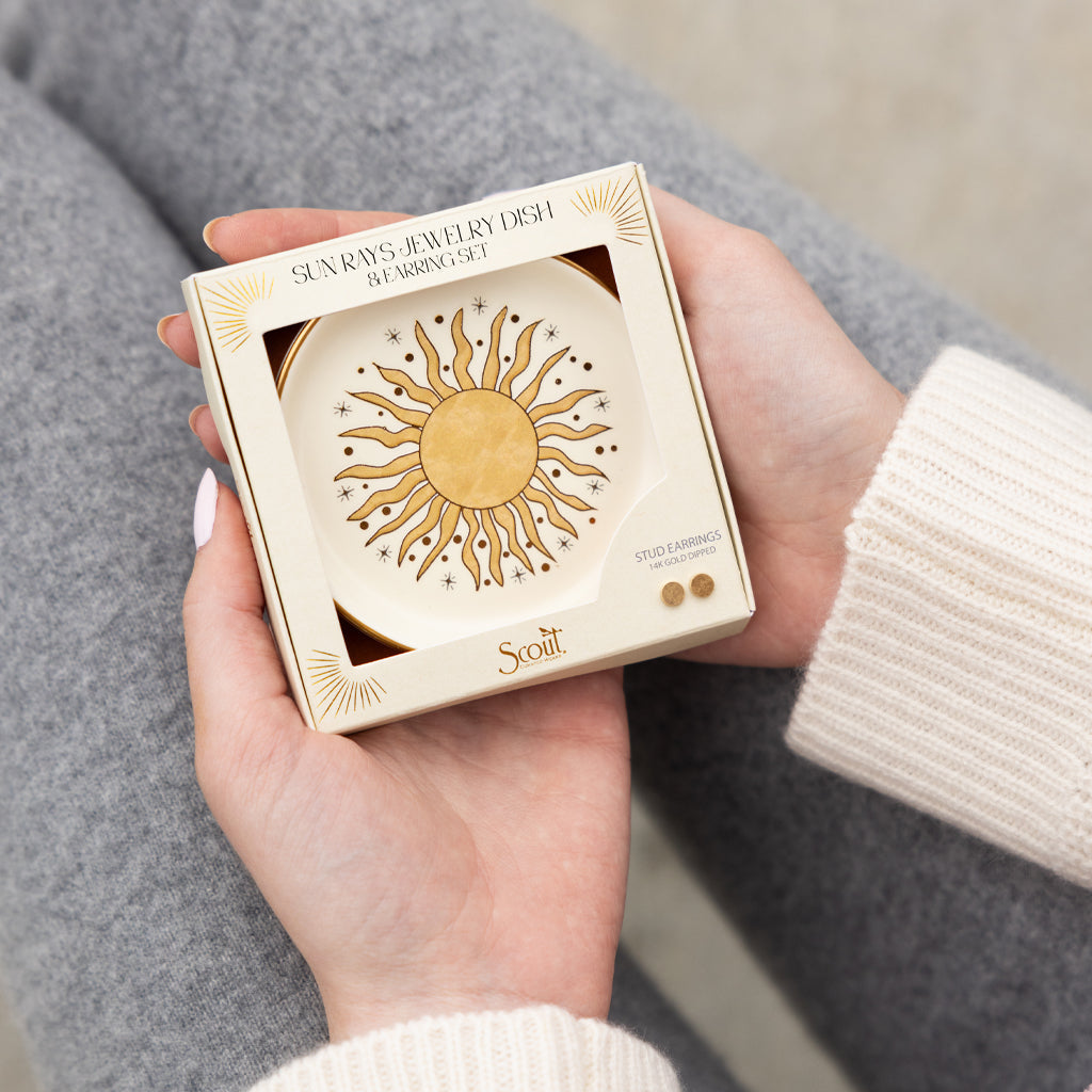 Jewelry Dish & Stud