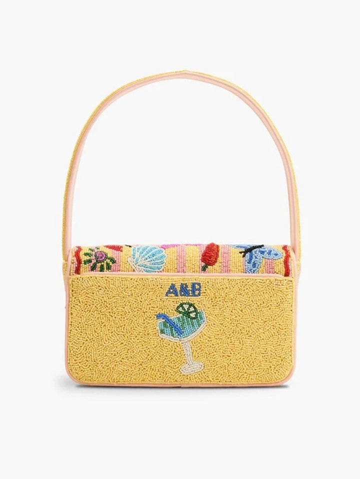 Riviera Dolce Vita Beaded Handbag