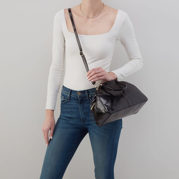 Sheila Drop Handle Satchel Bag
