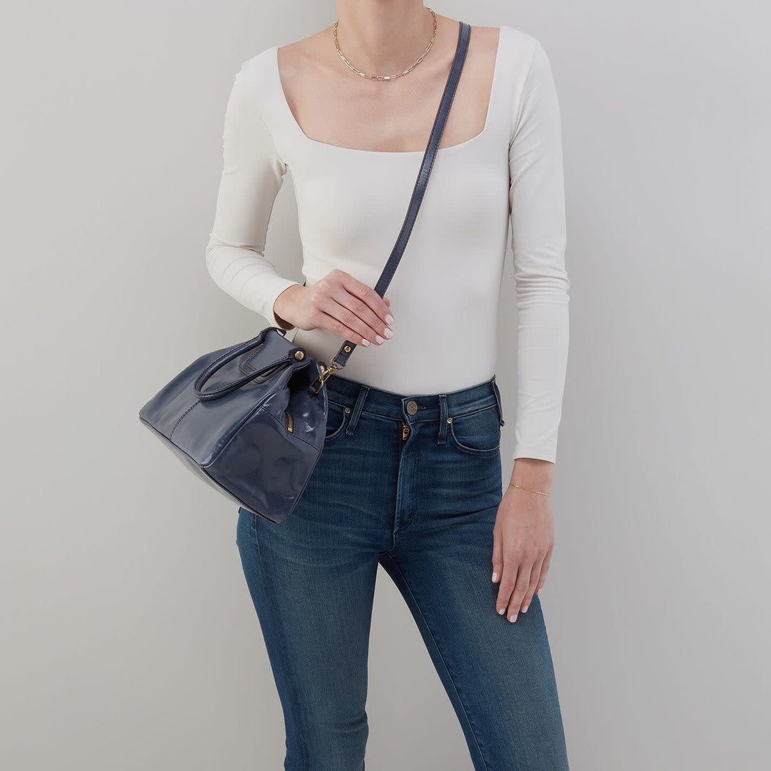 Sheila Drop Handle Satchel Bag