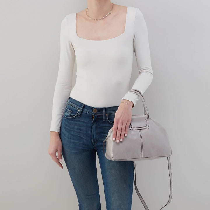 Sheila Drop Handle Satchel Bag
