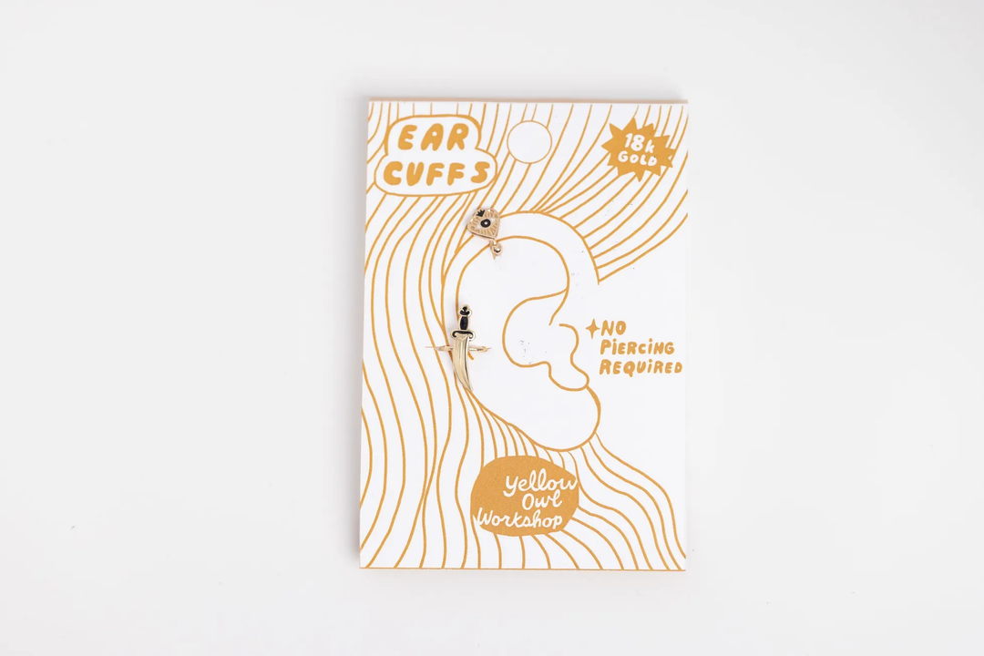 Dagger Heart  Ear Cuffs