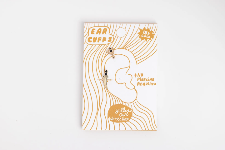 Dagger Heart  Ear Cuffs