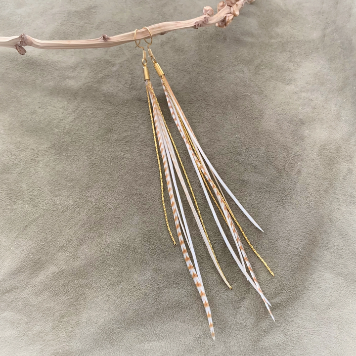 Mini Feather Earrings