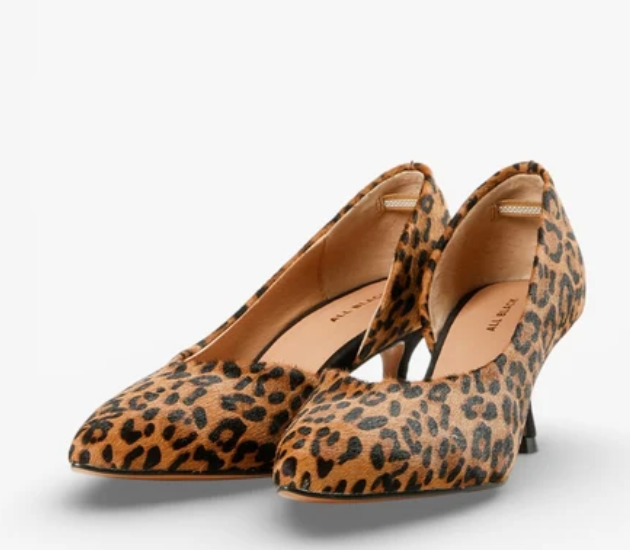 Leopard Half D'orsey Pump