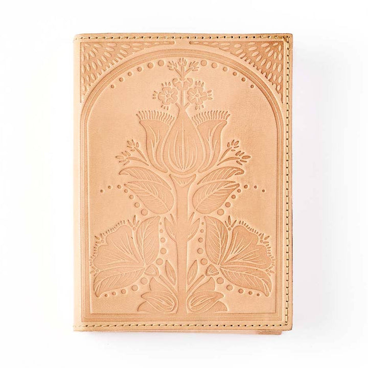 Embossed Leather Floral Journal 5x7