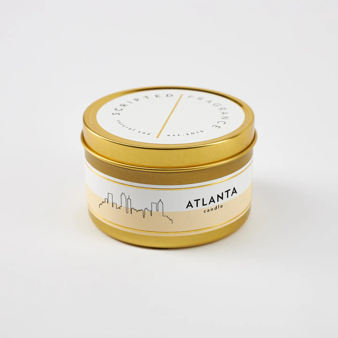 Atlanta Georgia Local Mini Tin Candle