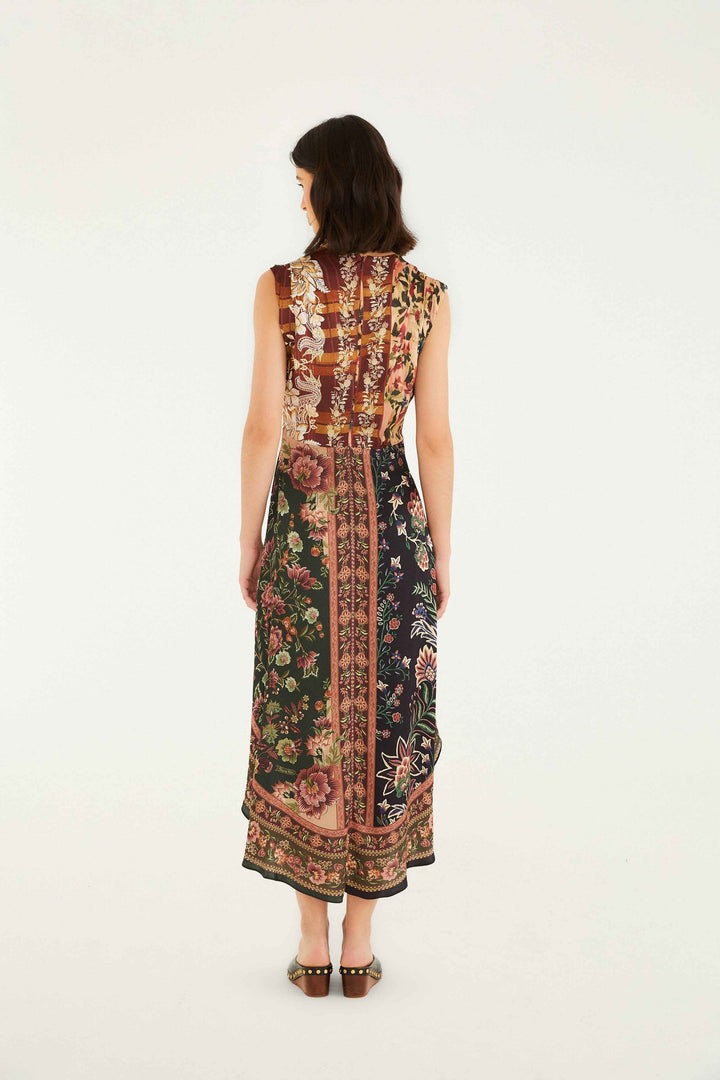 Winter Garden Sleeveless Maxi