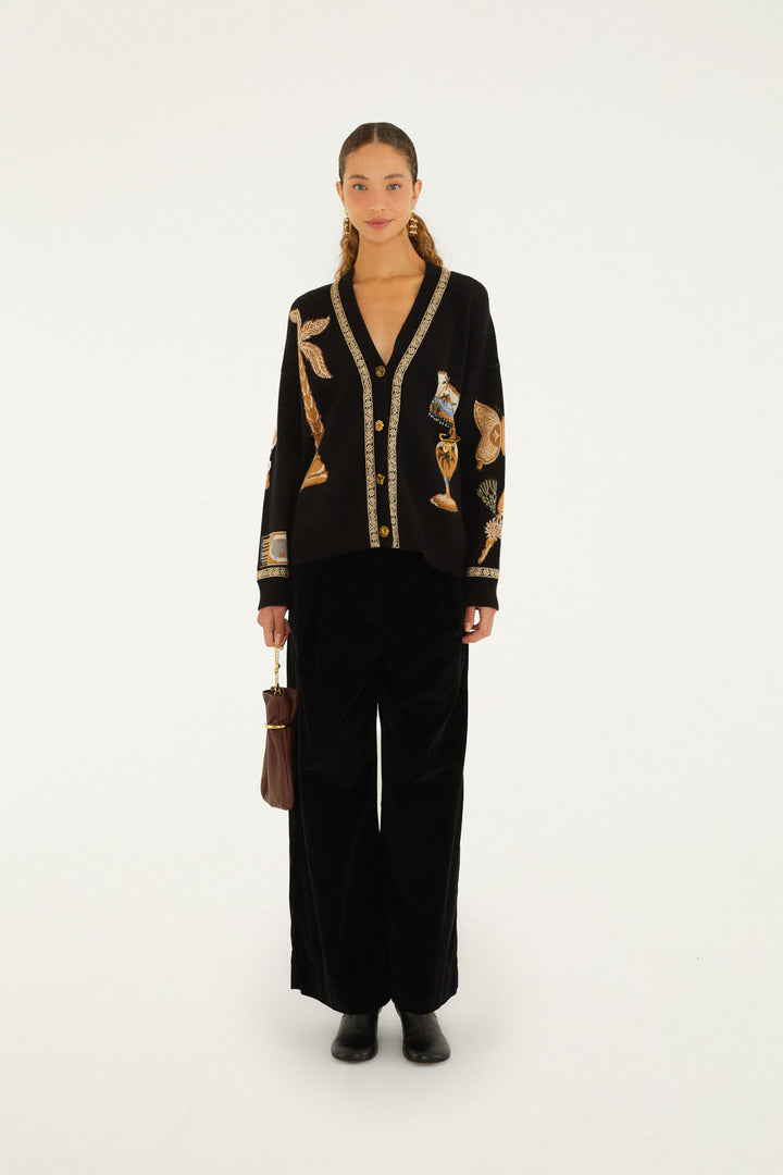 Vintage Sourvenirs Knit Cardi