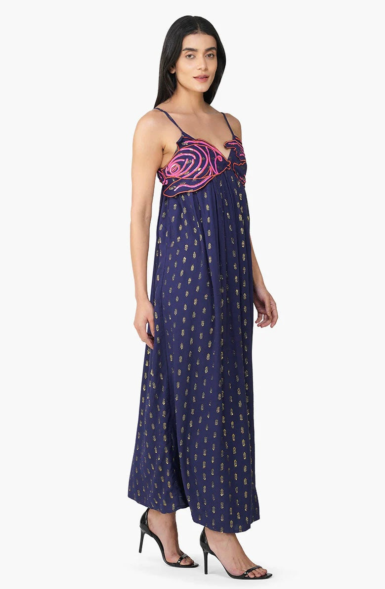 Bowfin Fish Lurex Dress