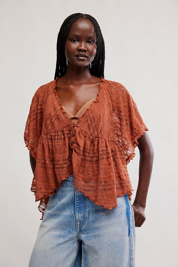 In Your Dreams Lace Top