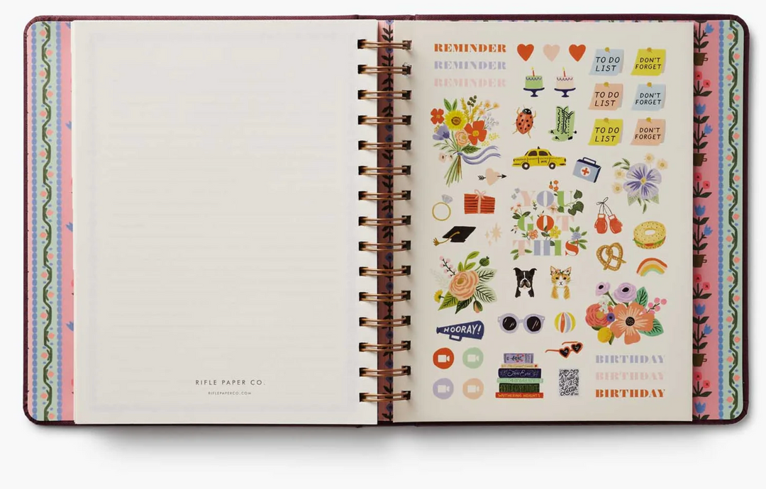 2027 Ladies Night 17 Month Planner